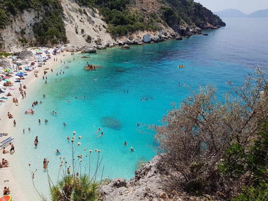 Nydri: Boat Cruise to the famous beaches of Lefkada - How much time do you spend on the boat?