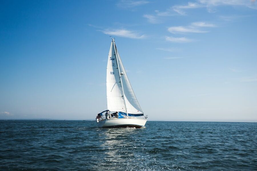 Nydri: Full-Day Sailing Cruise with Swim Stops & Meal - A quiet bay with lunch, snorkeling, and the paddleboard