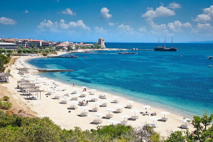 Ouranoupoli: Mount Athos Cruise with Ammouliani Island Visit - The west coast route, from Dochiariou to Saint Pavlou
