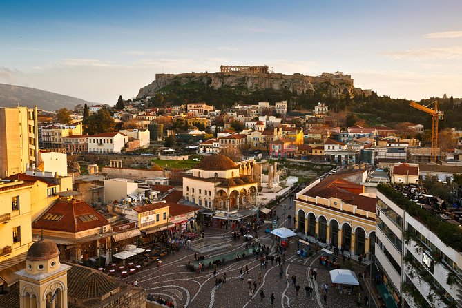 Panorama of Athens in 6 hours - From Olympian Zeus to the changing of the guard