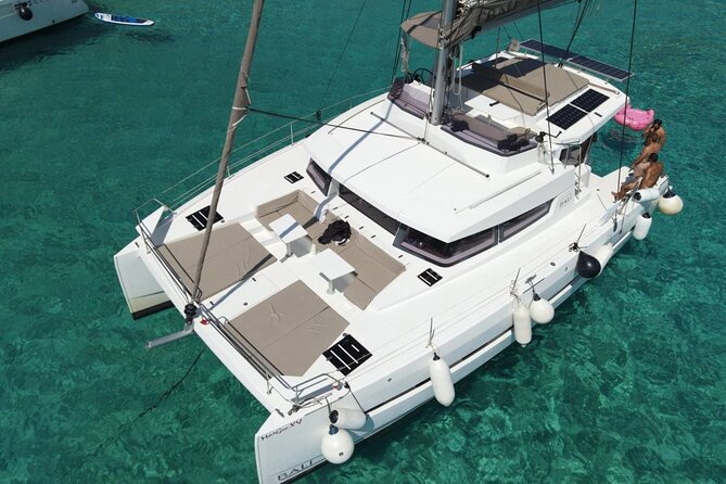 Panormo: Luxury Catamaran Cruise with Lunch & Open Bar - Fresh food from a Cretan farm