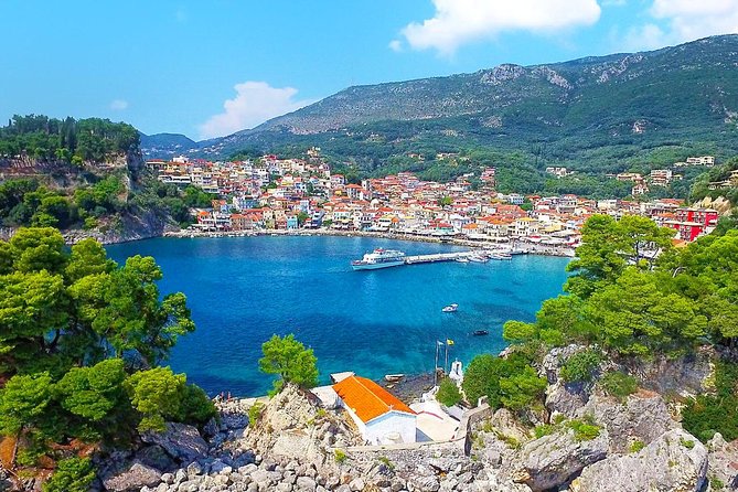 Parga & Sivota Islands Blue Lagoon Cruise from Corfu - Seeing Corfu Town from the water