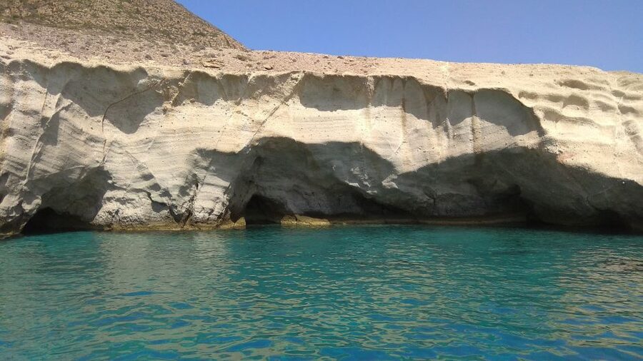 Paros: Antiparos Island and Despotiko Private Boat Trip - A private day on the water from Aliki