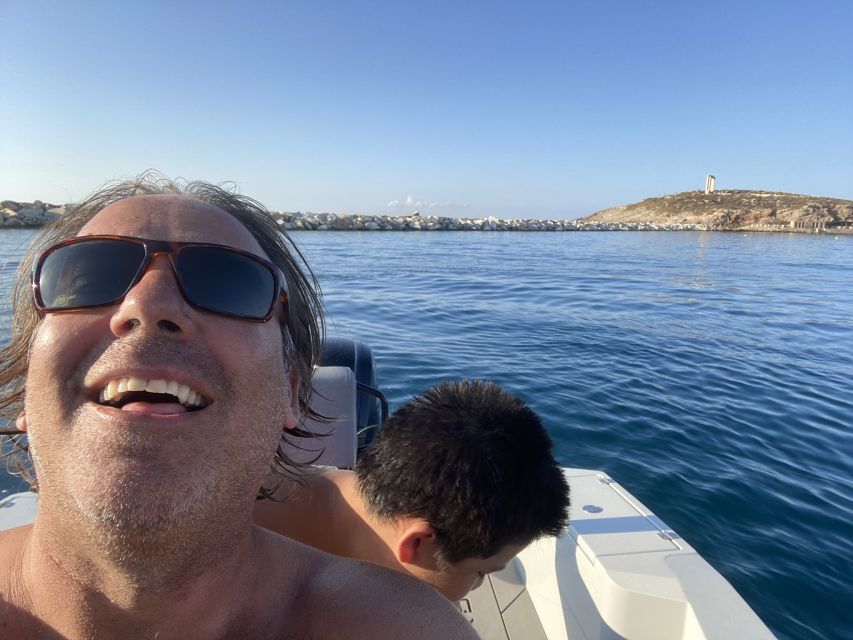 Paros: Catamaran Cruise with Swimming, Meal and Drinks - Greek food served aboard