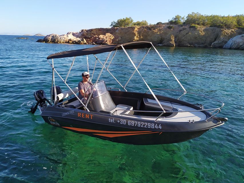 Paros: Full-Day Small Boat Rental with Self-Driving - Faneromeni Chapel and a quieter coastal stop