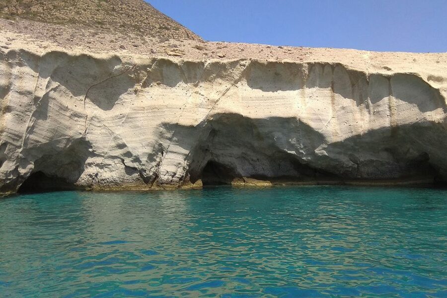 Paros: Full-Day Small Boat Rental with Self-Driving - The final cave at Spilia Fano