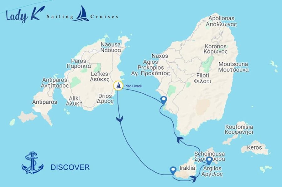 Paros: Iraklia, Schinoussa, & Naxos Sailing Tour with Lunch - What makes this sailing day special