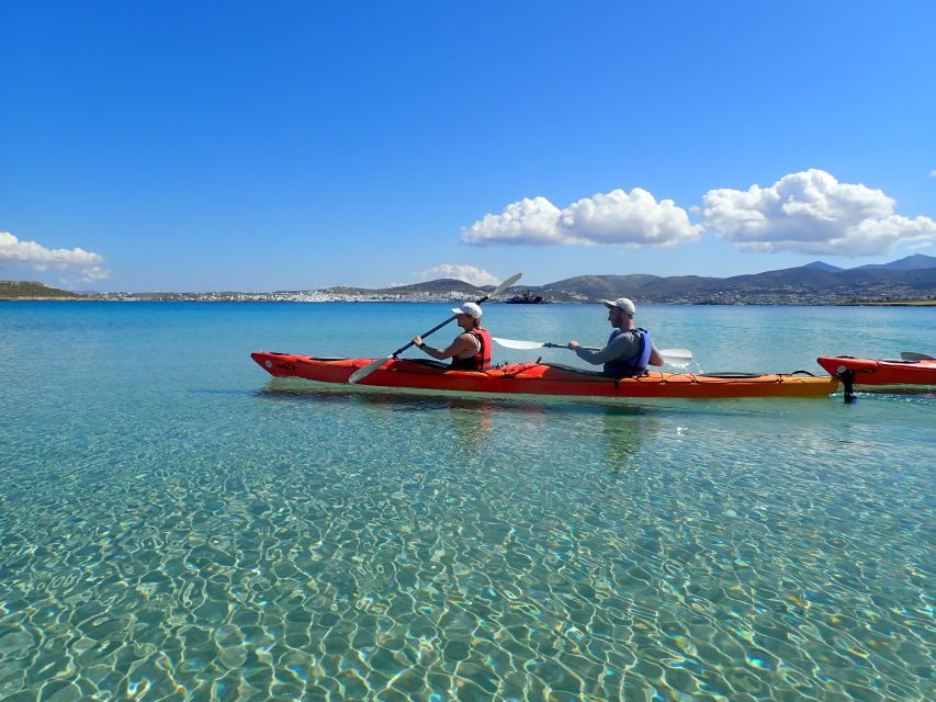 Paros: Sea Kayak Trip with Snorkeling and Snack or Picnic - Who should book this Paros sea kayak trip?