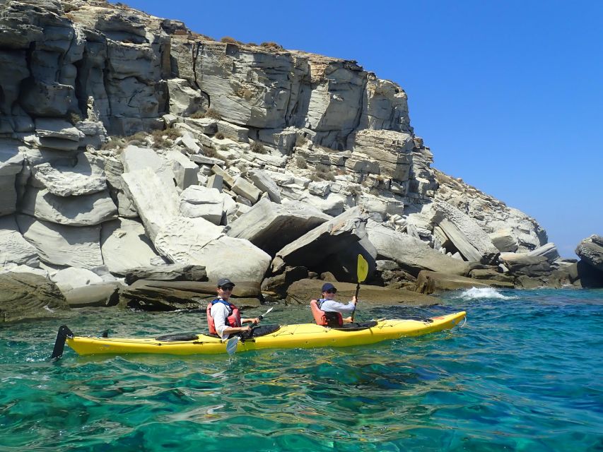 Paros: Sea Kayak Trip with Snorkeling and Snack or Picnic - What the $112 price really covers
