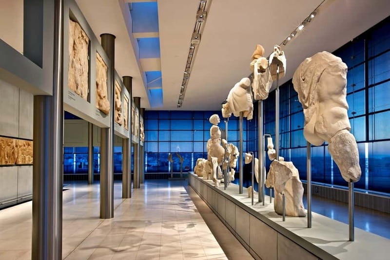 Parthenon & Acropolis Museum with Audio or Live Tour Option - Choosing the audio or live guide option