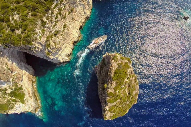 Paxos Antipaxos Blue Caves Cruise from Corfu - Along Paxos’ dramatic west coast