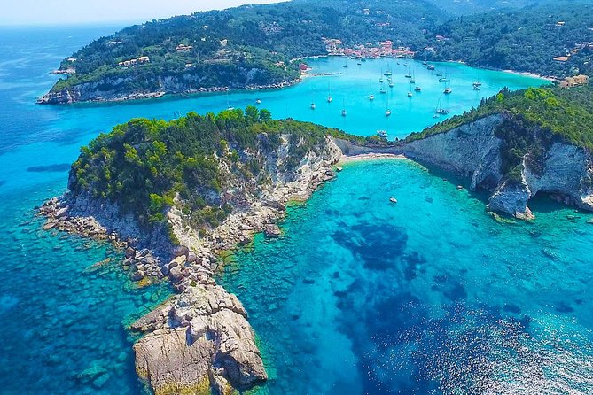 Paxos Antipaxos Blue Caves Day Tour from Corfu - Mesovrika Beach and the Antipaxos swim