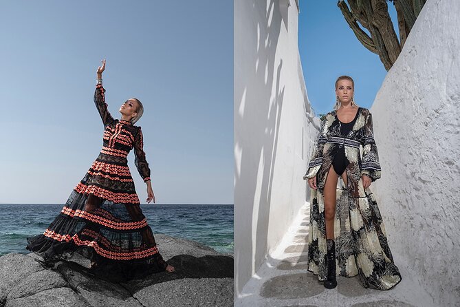 Photography Session in Mykonos - How the posing and mood work