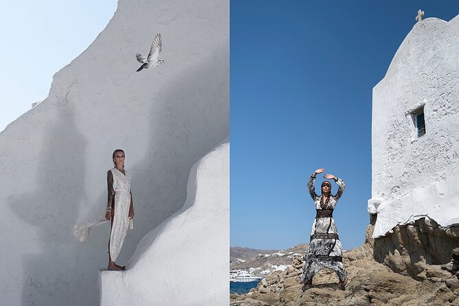 Photography Session in Mykonos - What you receive after the walk