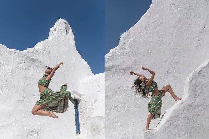 Photography Session in Mykonos - Meeting Joanna at Mykonos Getaway