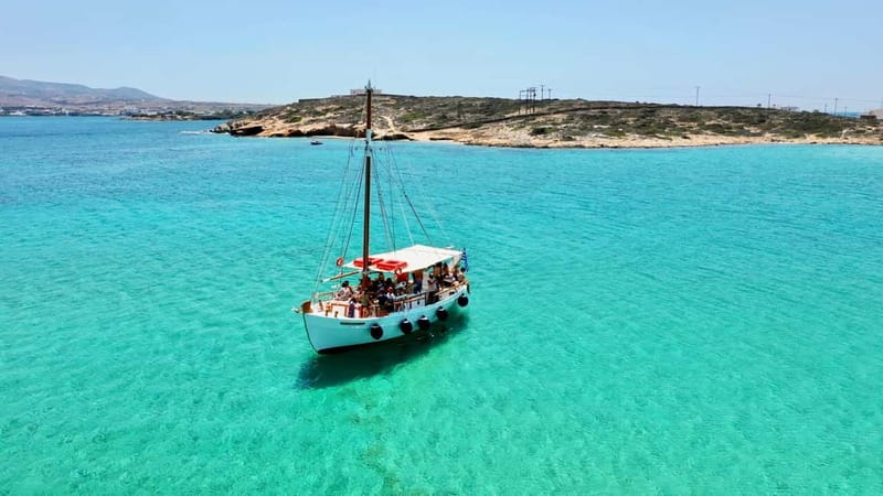 Pounta: Paros & Antiparos Cruise, Swimming & Seafood Lunch - Panagia Faneromeni adds a second swimming hour