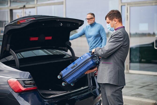 Private Arrival Transfer From Santorini Airport To All Destinations - Arriving at JTR and finding your driver