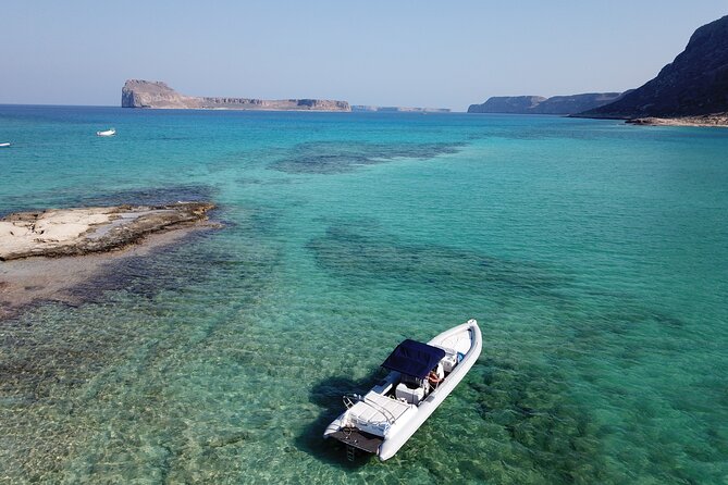 Private Boat Trip Chania - Balos (price is per group-up to 9 people) - Snorkeling, Menies Beach, and time in the water