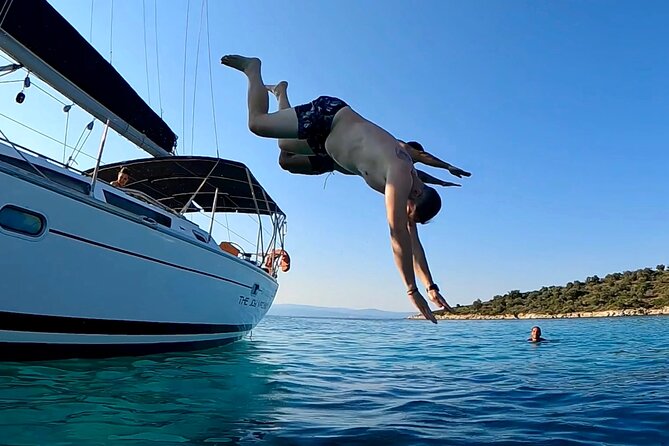 Private Boat Trip in Halkidiki, Greece - A private day on Sithonia’s clear water