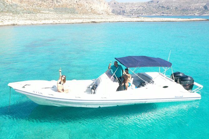 Private Boat Trip Kissamos Balos (price per group - up to 10 people) - Why a private boat works so well at Balos