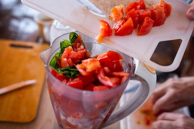Private Greek Cooking Class in Kos with Lunch - Chopping, talking, and cooking together