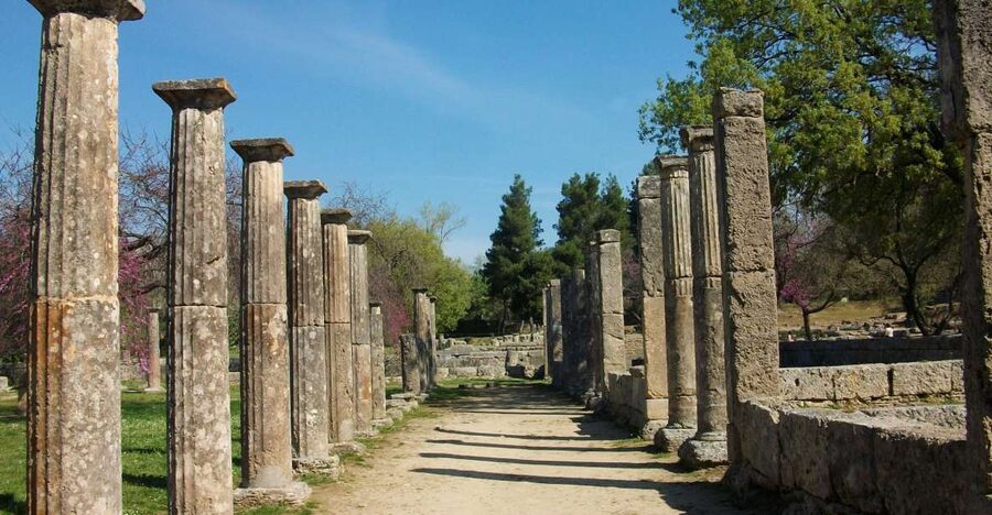 Private Guided Tour of Ancient Olympia - Entering the sacred grove of Zeus