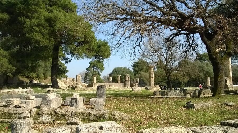 Private Guided Tour of Ancient Olympia - Walking into the oldest Olympic stadium