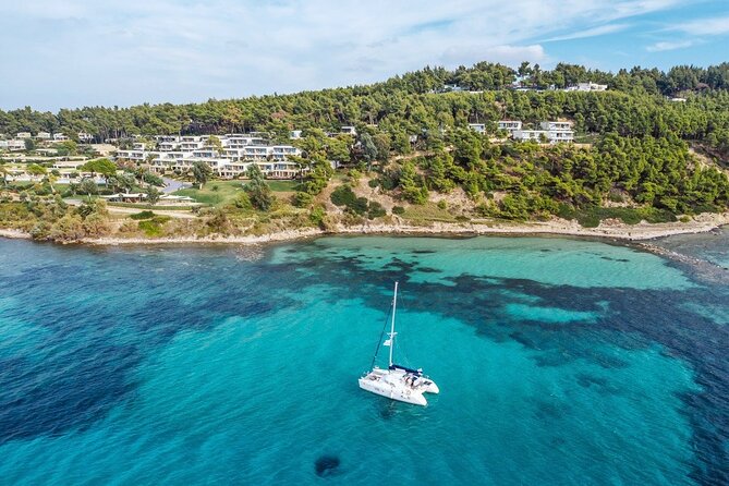 Private Half Day cruise on Catamaran in Corfu - Setting off from Gouvia Marina for a private morning or afternoon