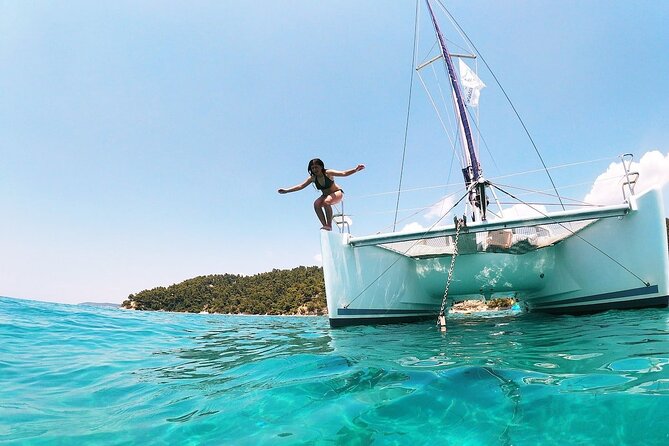 Private Half Day cruise on Catamaran in Corfu - Swimming, snorkeling, and using the SUP