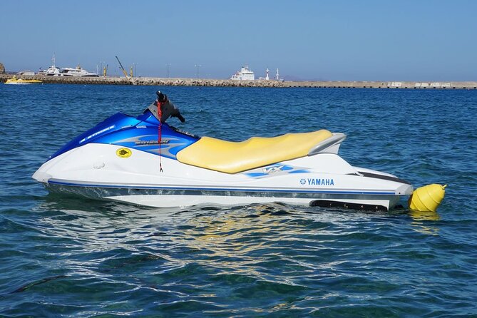 Private Jet Ski Activity on the Beach at Rethymno - The Waiting Area Makes the Beach Stop Easier