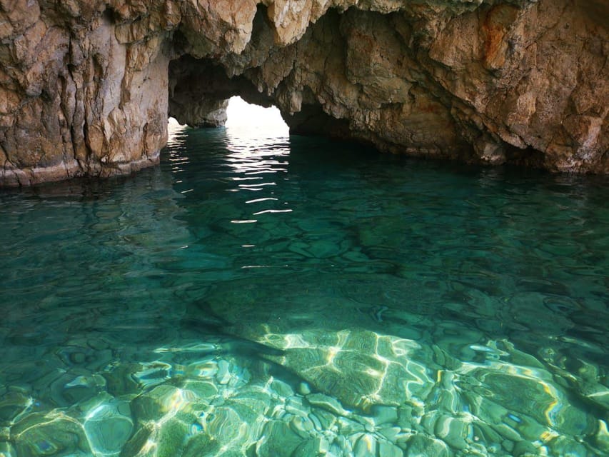 Private Sunset Cruise at Mizithres - Keri combines caves, rocks, and a 30-minute swim