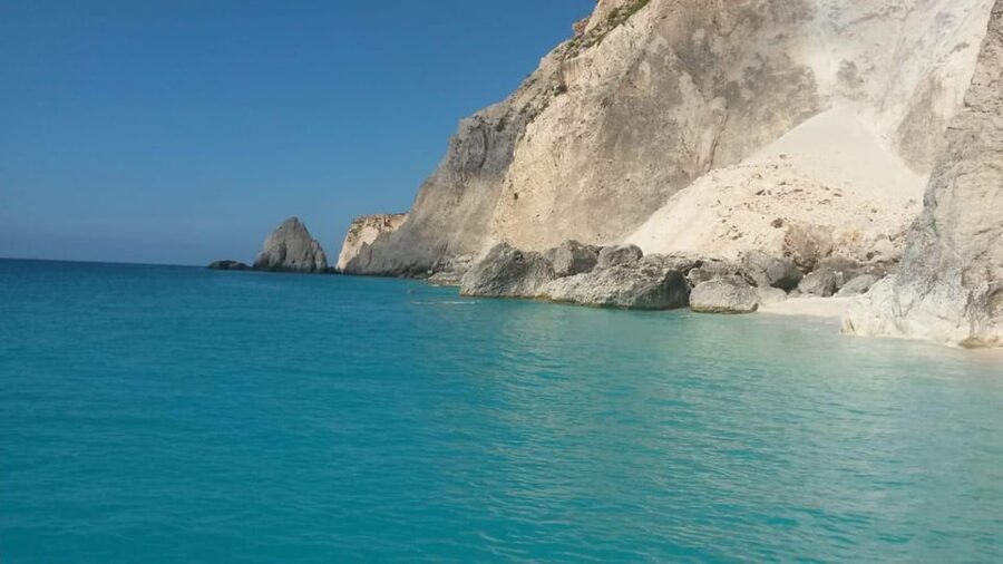Private Sunset Cruise at Mizithres - Laganas Bay provides the evening setting