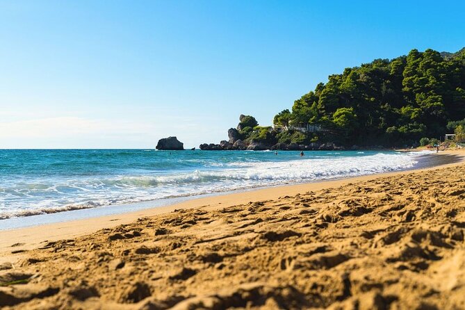 Private Tour of Corfu Beaches Paleokastritsa and Glyfada - Leaving Corfu port for Paleokastritsa