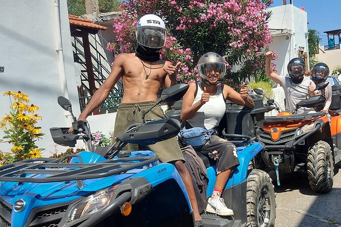 Quad Safari Off-Road Evening Tour - Getting comfortable on the quad in Malia