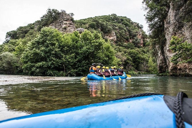 Rafting Lousios river - The Safety Briefing and First Paddle