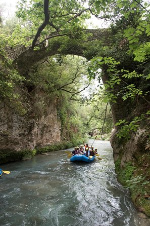 Rafting Lousios river - Under the Lousios Tree Tunnel