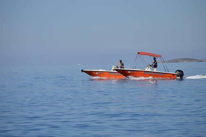 RENT A BOAT 5,5m - 30hp LICENSE FREE Chora Sfakion, Sfakia - A Full Day Along Crete’s Remote Southern Coast