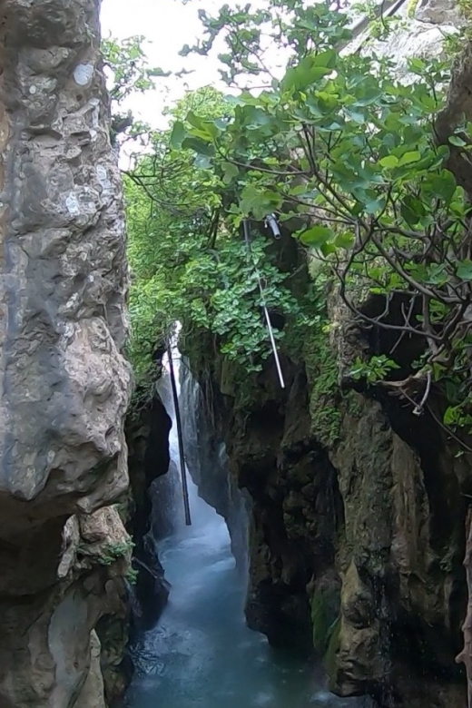 Rethymno: Canyoning Tour in the Kourtaliotiko Gorge - Getting fitted for a neoprene suit and canyoning gear