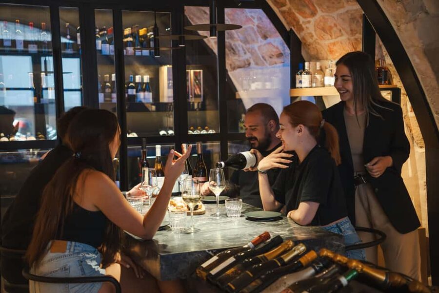 Rethymno: Cretan Wine Tasting Guided Tour with Local Food - Five wines from Crete, not just Greek wine in general