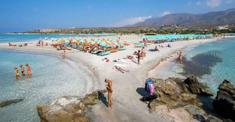 Rethymno: Elafonisi Day Trip with Balos Lagoon Photo-Stop - The 8 kilometer ride toward Cape Vouxa