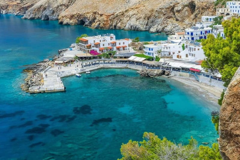 Rethymno: Glyka Nera, Loutro, & Sfakia Day Trip - Glyka Nera: two hours at Sweet Water Beach