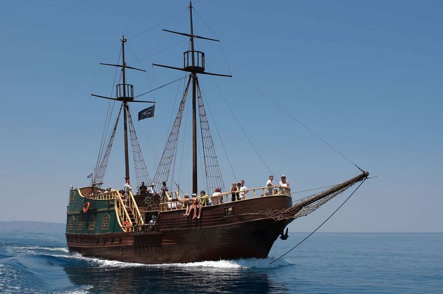 Rethymno: Mini Pirate Boat Cruise with Swimming Stop - Snacks, Water, and What to Bring