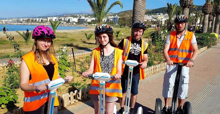 Rethymno: Old Town Segway Tour - Down to Venetian Harbour and Rimondi Fountain
