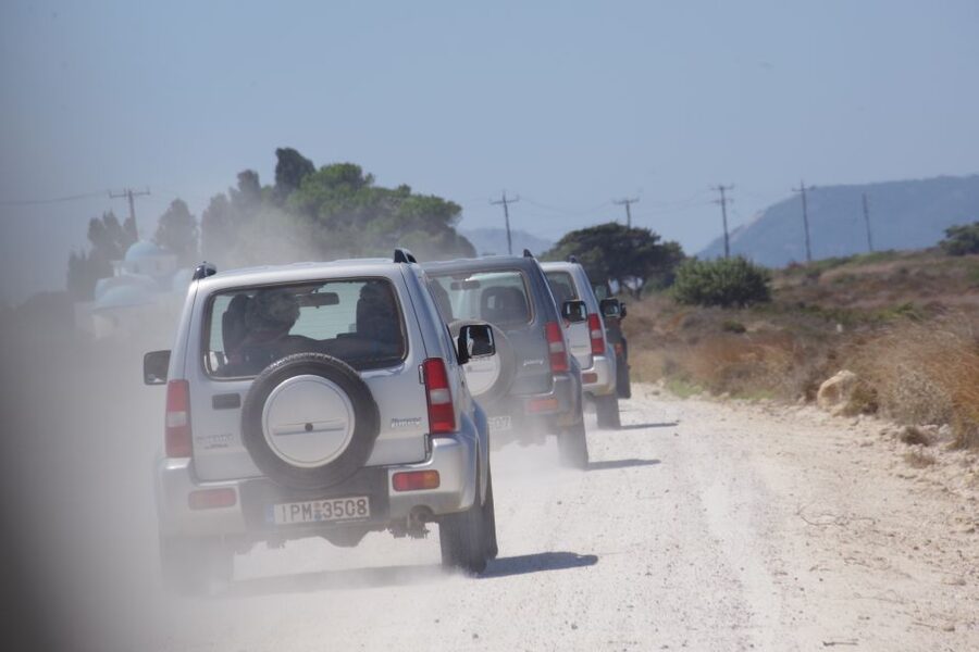 Rhodes: 4x4 Self-Drive Jeep Tour with Pickup in the North - Taking the wheel on the first off-road tracks