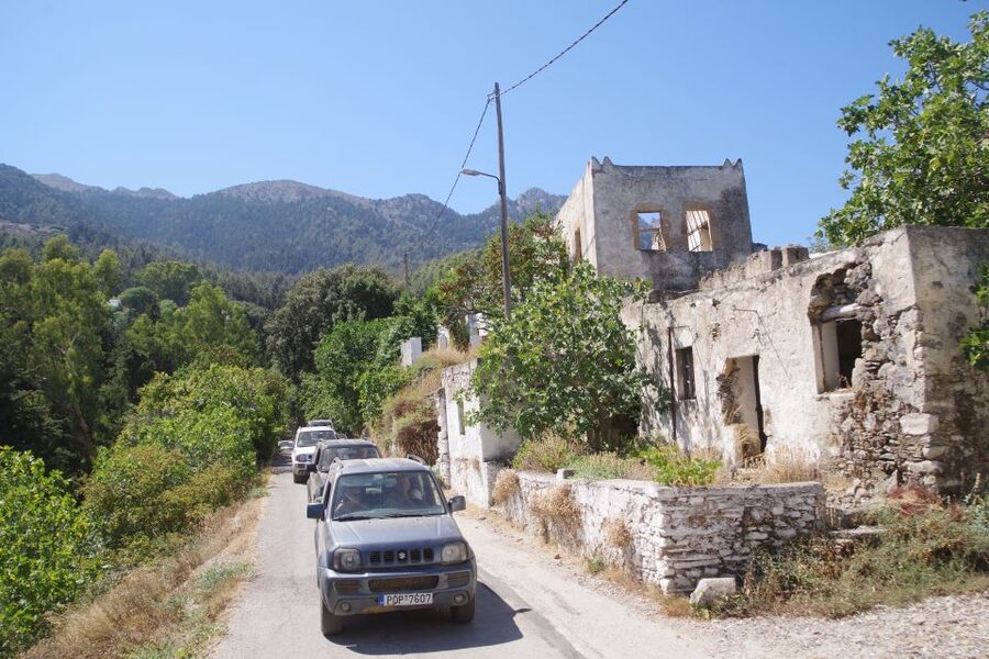 Rhodes: 4x4 Self-Drive Jeep Tour with Pickup in the North - Moussaka in the forest, with lunch optional