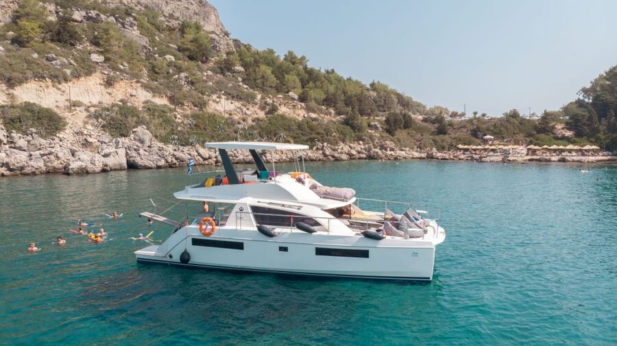 Rhodes: All-Inclusive Catamaran Cruise with Lunch and Drinks - Why Rhodes looks better from a catamaran