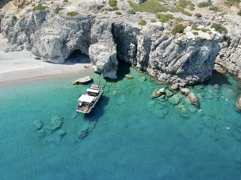 Rhodes: Anthony Quinn, Ladiko and Caves All-Inclusive Cruise - Anthony Quinn Bay, 40 minutes in Rhodes’ famous cove