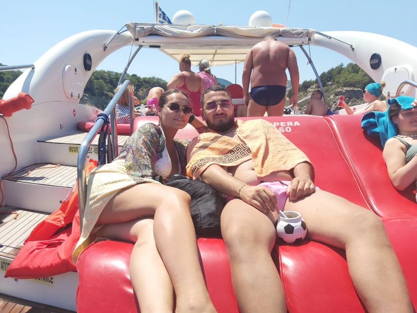 Rhodes: Beach Cruise with Swimming, Meal, & Unlimited Drinks - Comfort, accessibility, and what to pack