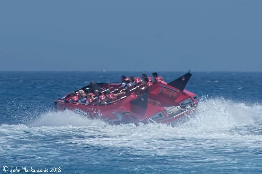 Rhodes: Beaches Trip by Jet Boat with Snorkeling and Drinks - A fast start from Mandraki Harbour
