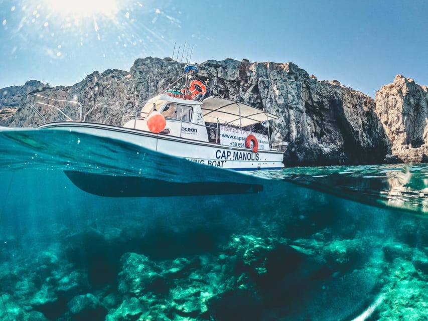 Rhodes: Captain Manolis Fishing Trip with BBQ and Swimming - My call: book it if fishing matters to you